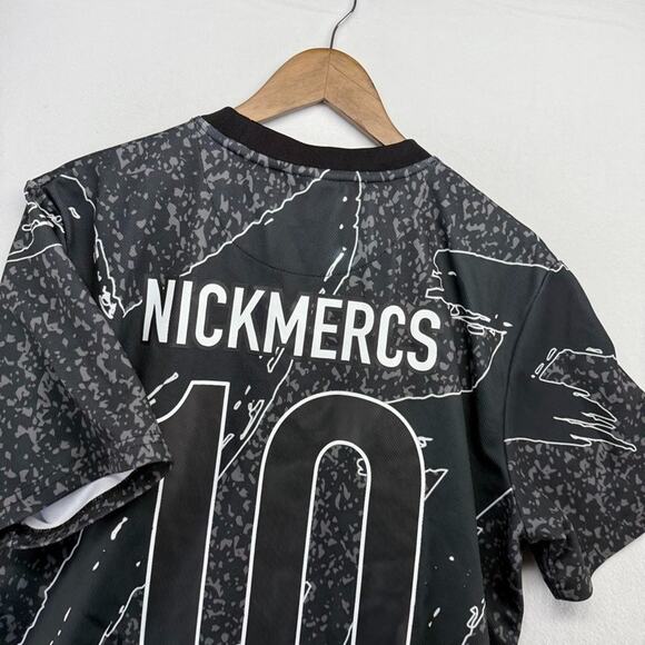 Nick Mercs Faze Clan Jersey Men's large Black Gray MFAM Esports Gaming Logos - Picture 7 of 8